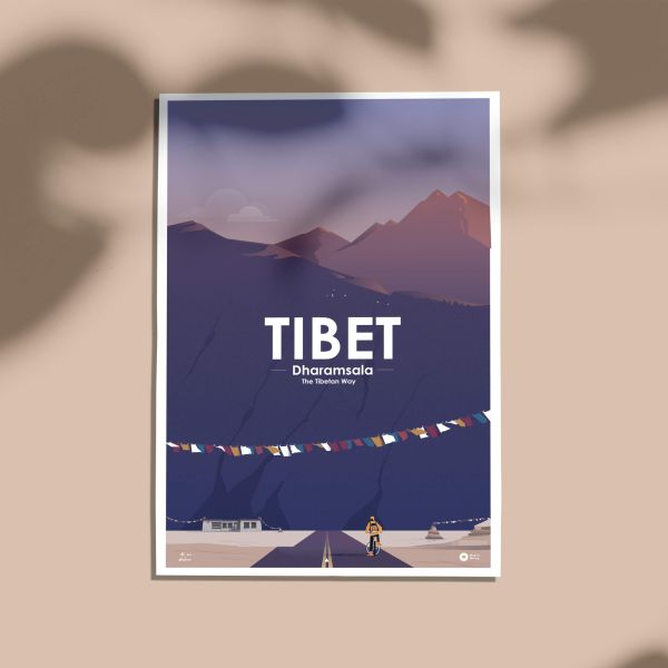 Carte Tibet