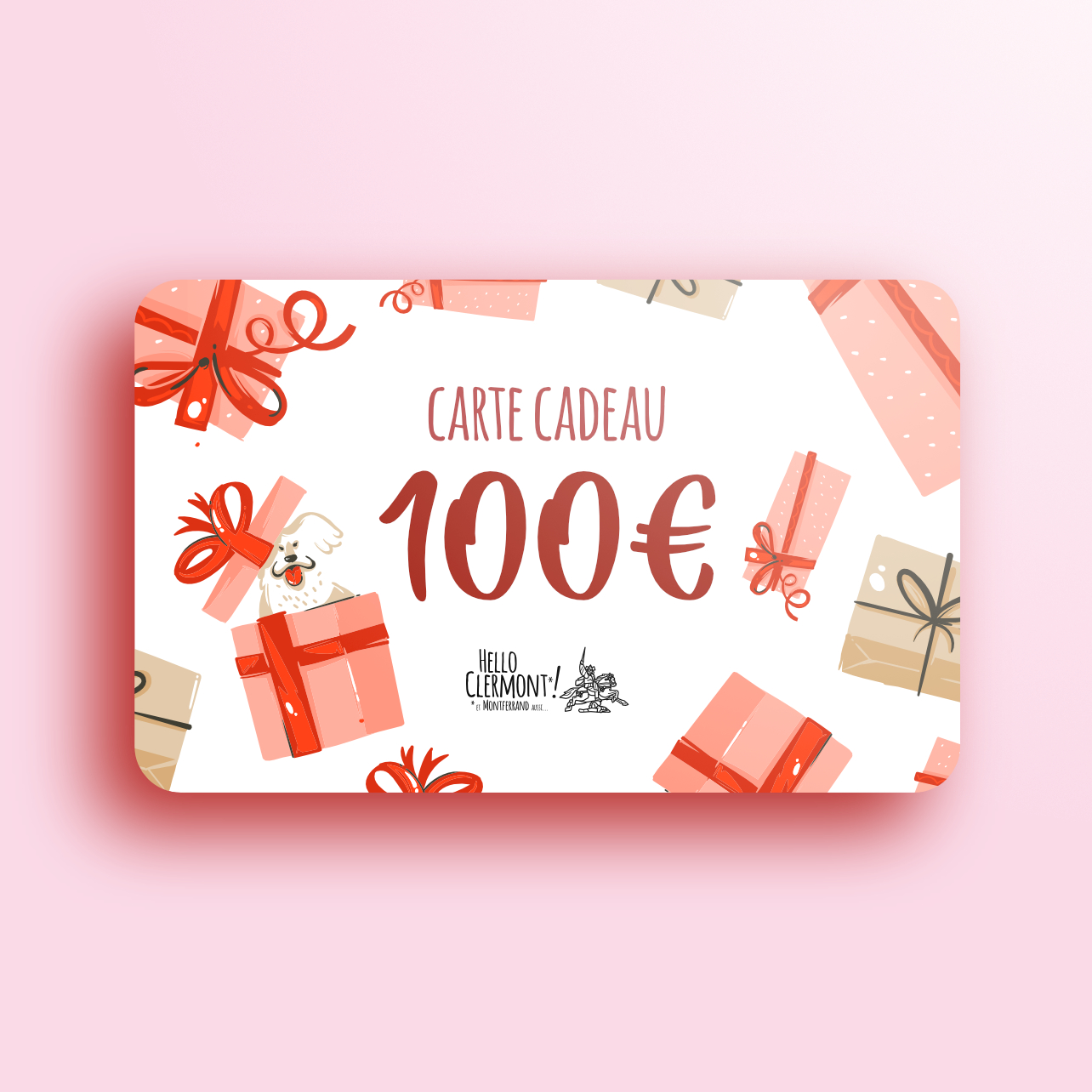 carte cadeau Hello Clermont100€