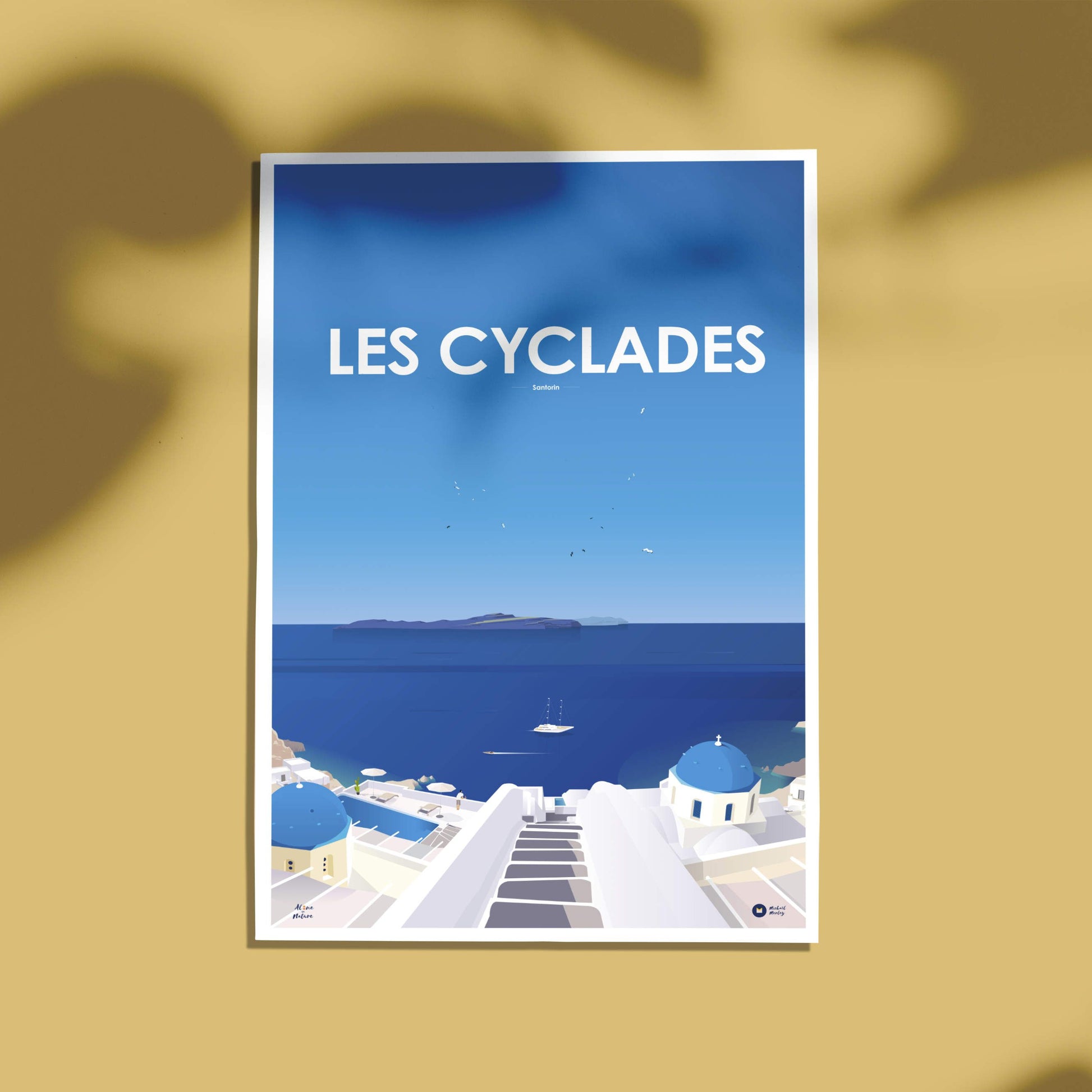 Carte Iles des Cyclades