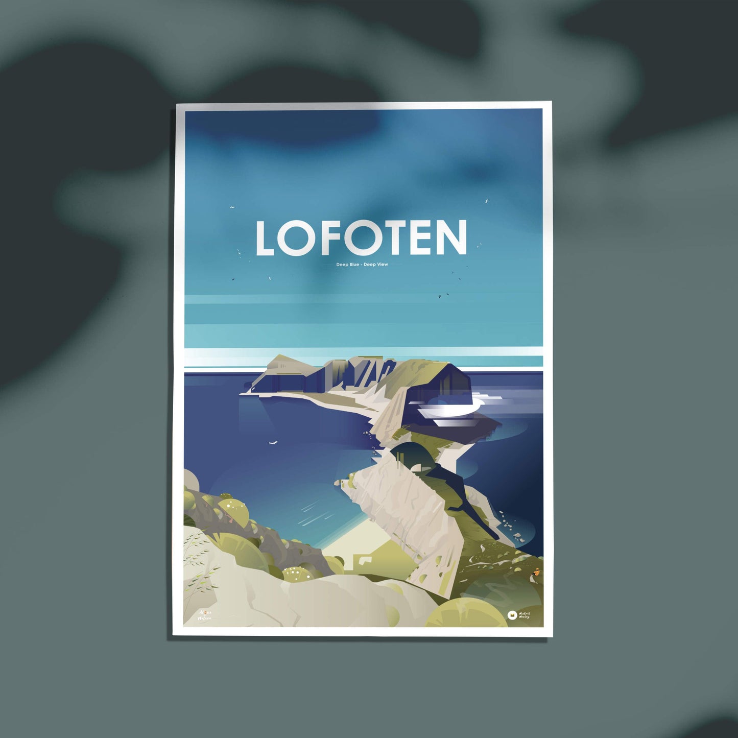 Carte Iles Lofoten