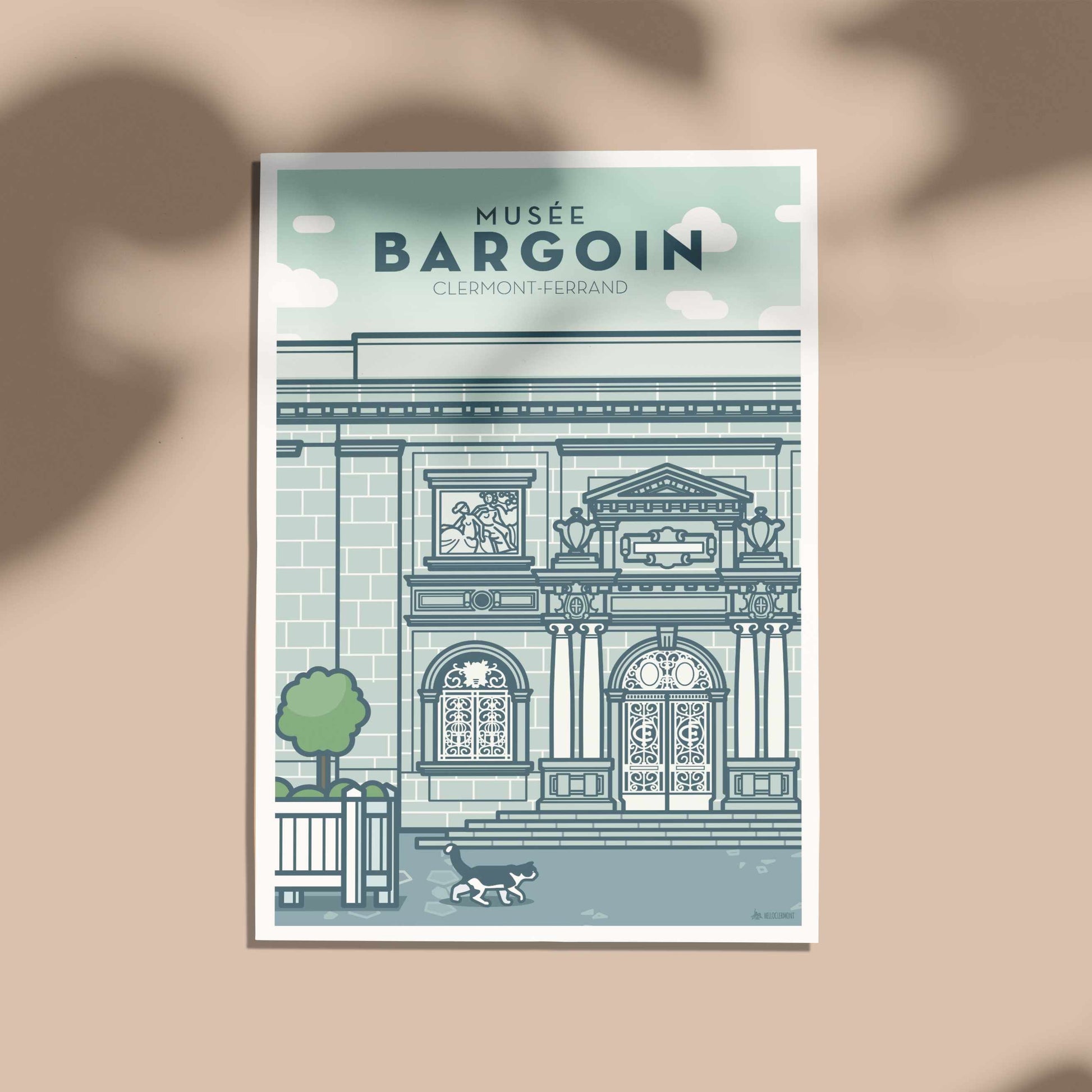 Carte Musée Bargoin Clermont-Ferrand