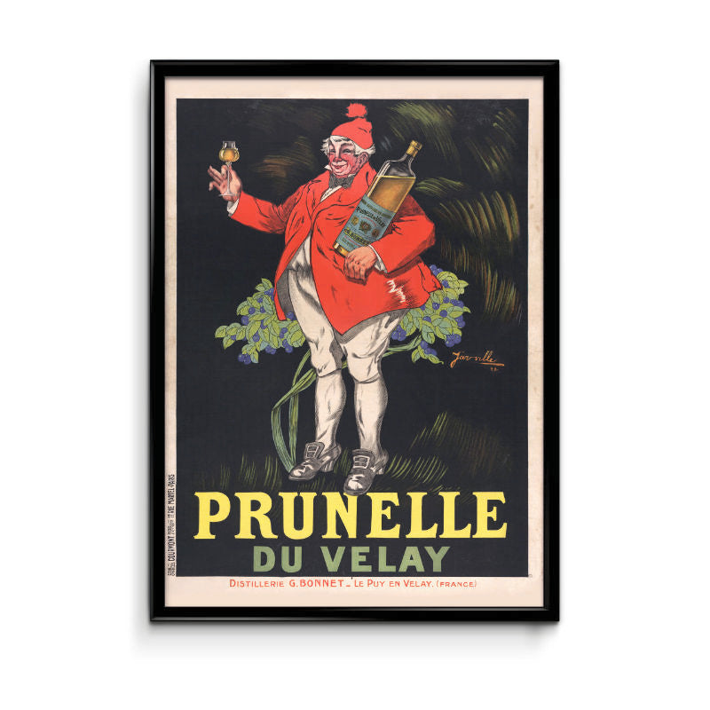 Affiche Liqueur Prunelle du Velay