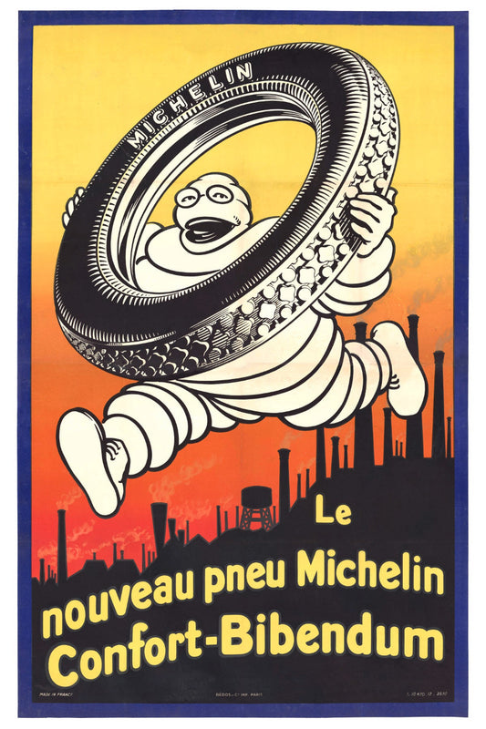 Affiche Pneus Confort Michelin