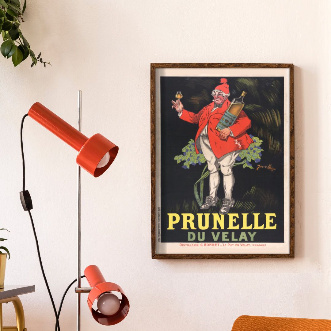 Affiche Liqueur Prunelle du Velay