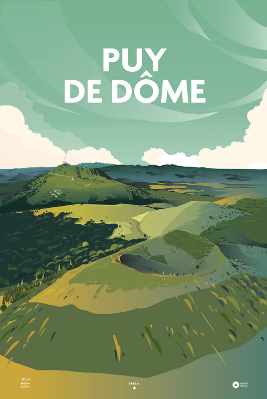 Affiche Puy de Dôme