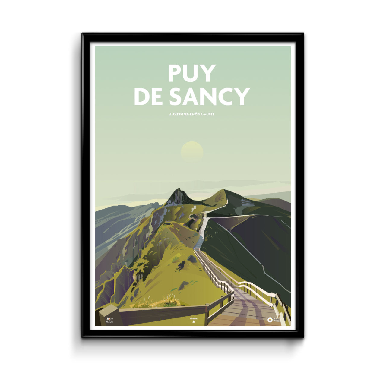 affiche puy du sancy