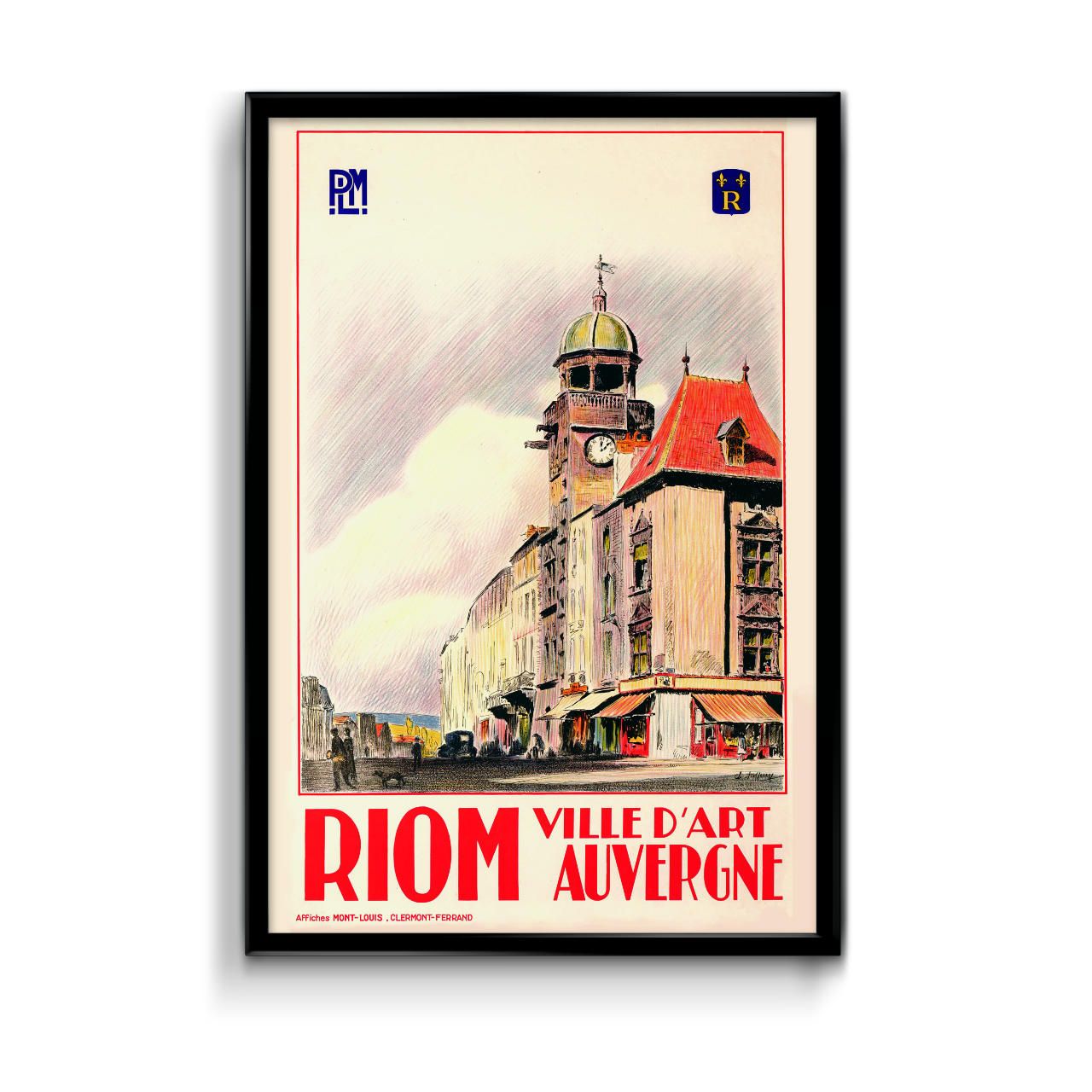 Affiche Riom Ville d’Art