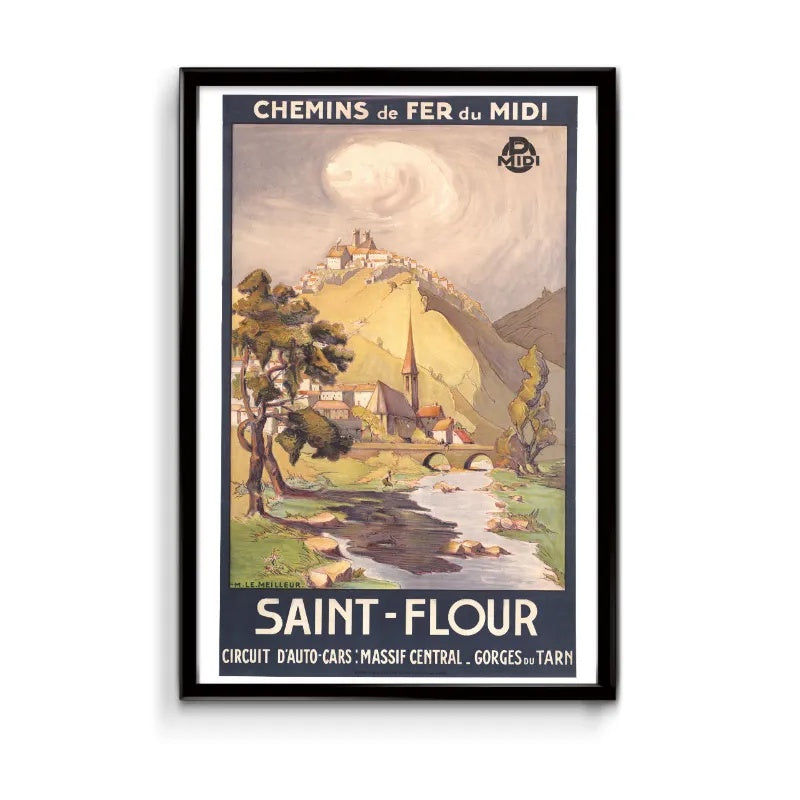 Affiche Saint-Flour Cantal