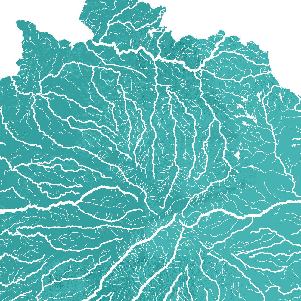 Carte Hydrologique du Cantal