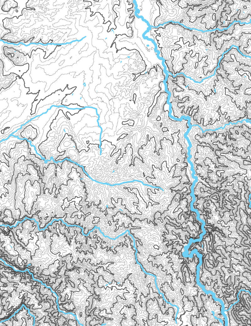 Carte Topographique de l’Allier