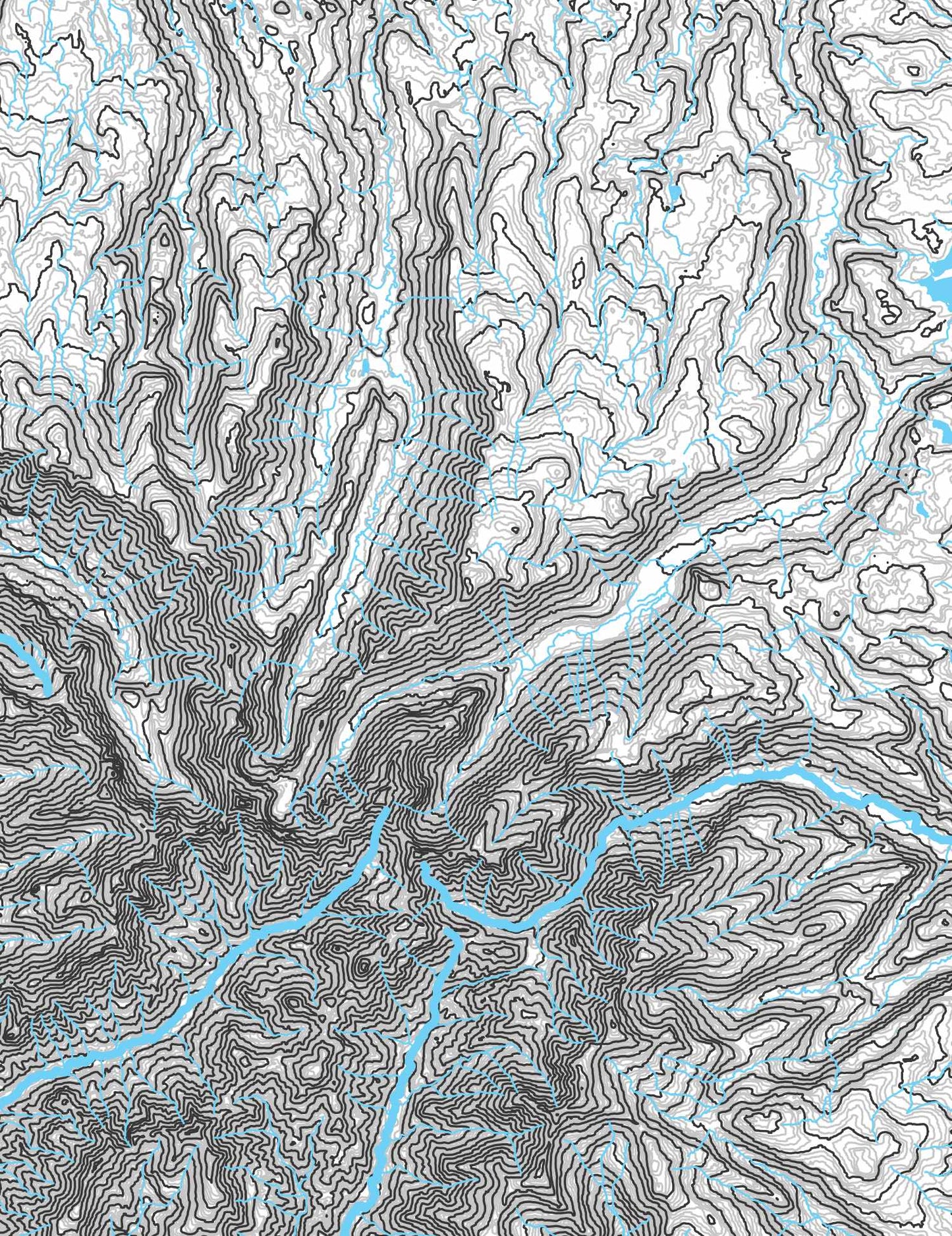 Carte Topographique du Cantal