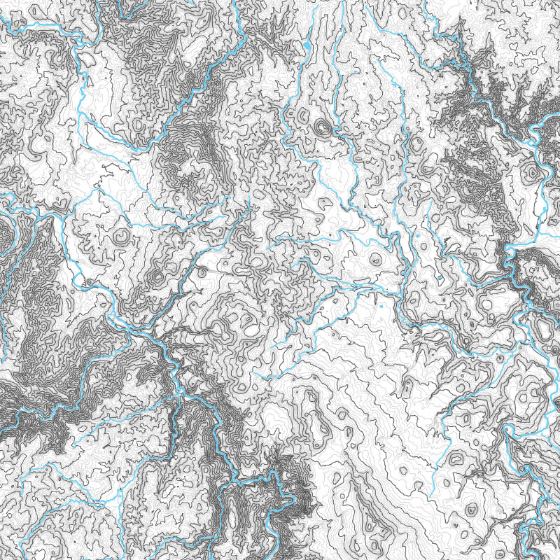 Carte Topographique de la Haute-Loire détail