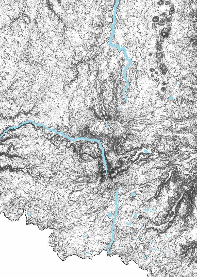 Carte Topographique du Puy-de-Dôme