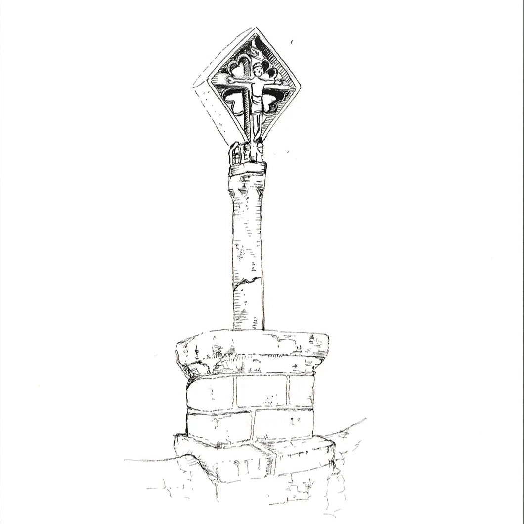 croix de labessette croquis